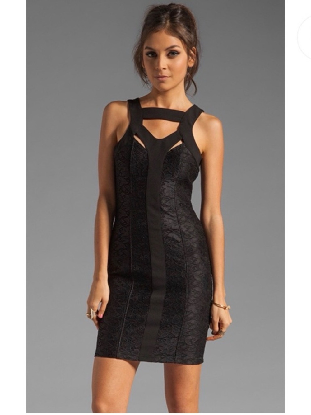 Keepsake the Label Cutout Lace Dress Revolve For Love & Lemons ASTR Tularosa